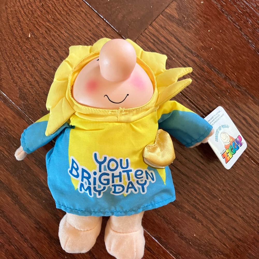 Ziggy you brighten my day sunshine collectible toy 2005 NWT